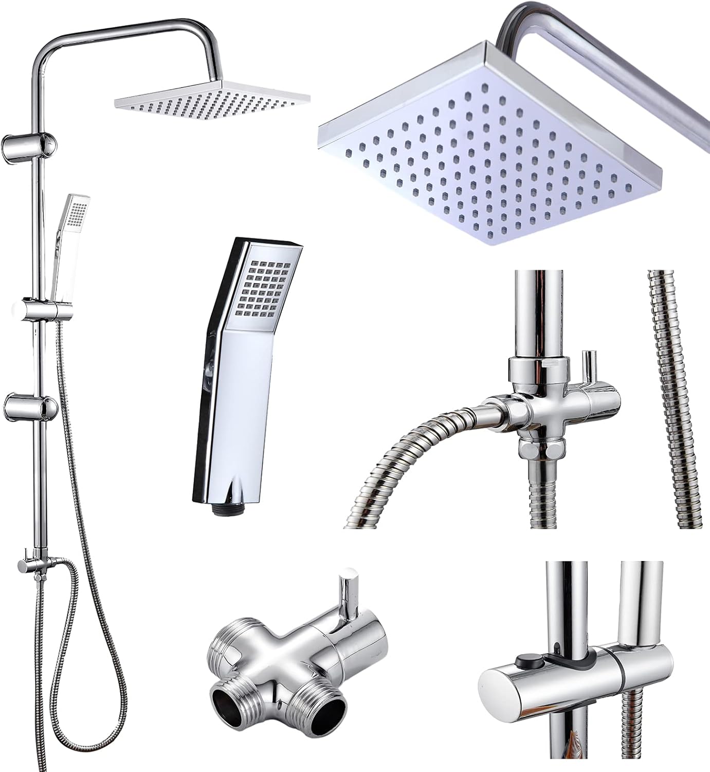 Deluxe Shower Kit without Mixer
