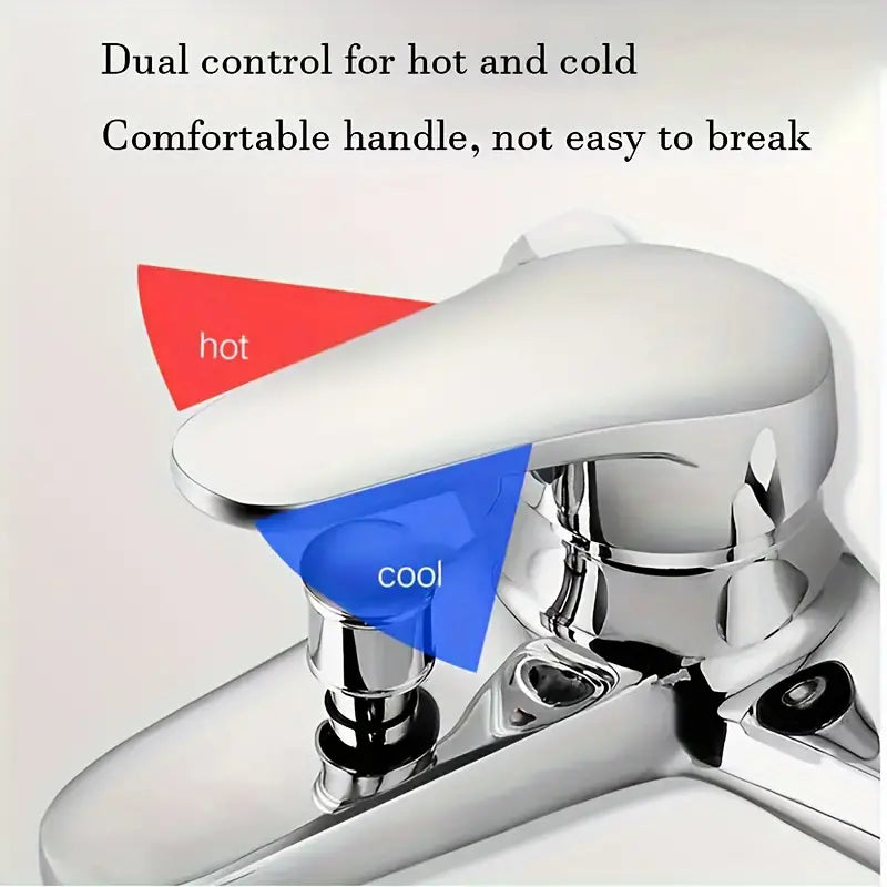 Chrome Shower Mixer (Heavy-Duty) - Single Lever