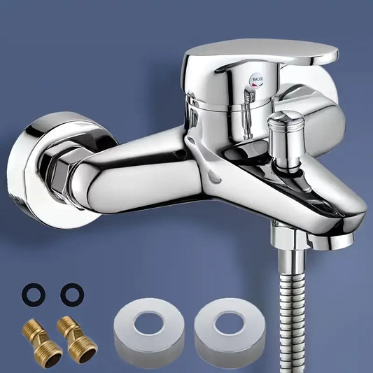 Chrome Shower Mixer (Heavy-Duty) - Single Lever